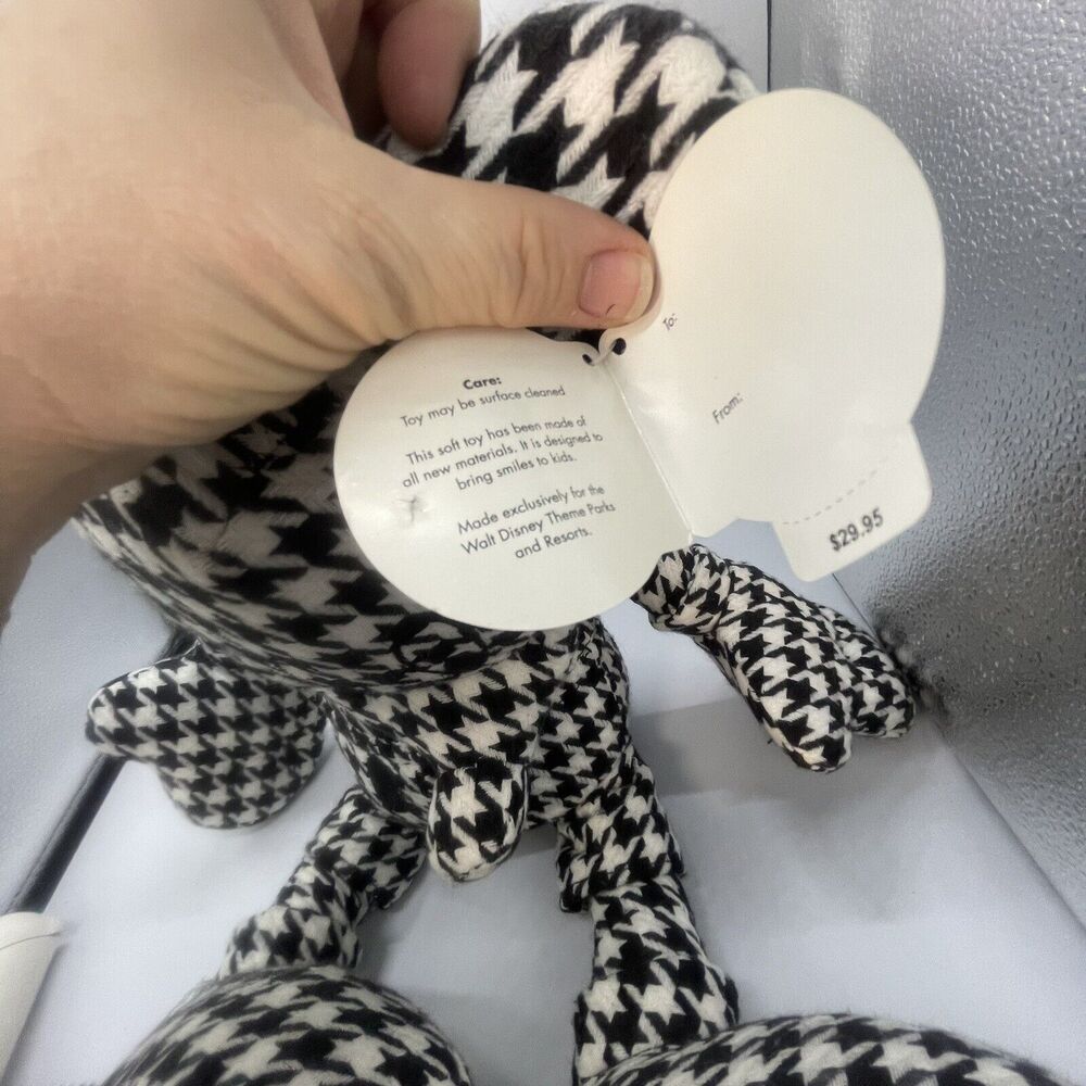 25" Houndstooth Mickey Mouse Disneyland Walt Disney World Authentic w/org tags - Picture 10 of 12